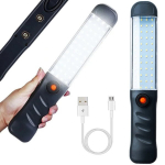 T&ouml;&ouml;koja taskulamp, 48 LED-i, USB konks