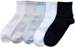 Sokid naistele, erinevat v&auml;rvi, 5 paari