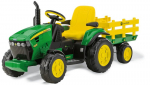 Laste elektriline traktor Peg Perego Peg Perego John Deere Ground Force with trailer 12V/330W