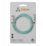 Sbox Type C - Type C 1m roheline USB-C kaabel