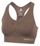 Spordirinnahoidja naistele Stark Soul&reg; seamless microfiber sport bustier 5119, pruun