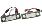 Komplekt 2 Led Numbrituled, Skoda Octavia Ii 2 Fl 2008-2013 Roomster 2006-2010, ME Premium, 2 Led Numerio Žibintų Rinkinys, Skoda Octavia Ii 2 Fl 2008-2013 Roomster 2006-2010, ME Premium