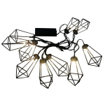Must akutoitega valguskett 10 LED IP20 2,1m