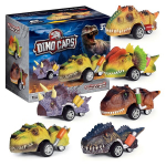 Dinosaurus autode komplekt, 6 tk.