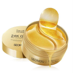 Vananemisvastane silmamask Seomou 24K Gold, 60 tk