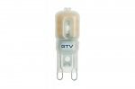 Pirn LED, G9, 2,5W, 220Lm, 3000K, 220-240V, 360&deg;