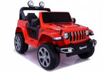Kahekohaline elektriauto lastele FT-938, punane