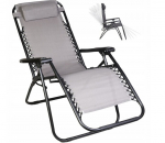 Kokkupandav lamamistool-tool MetalRest, 165x65 cm, hall