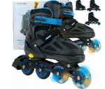 Laste rulluisud Spokey Quattro 4in1, 38-41, must