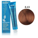 Professionaalne juuksev&auml;rv Fanola Color Cream 8.43 Light Copper Golden Blonde, 100 ml