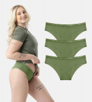 Leafletic naiste alusp&uuml;ksid - 3 tk
