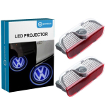 Komplekt 2x Led-Esituled Koos Logoga, Vw Golf 5 6 7 Plus Jetta Passat B6 B7 Scirocco Sharan Tiguan Touareg, ME Premium