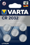 VARTA 5-t&uuml;kine Liitium CR2032 patareide pakend