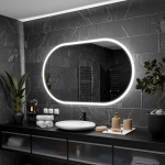 Peegel LED-valgustusega Vannituppa, Magamistuppa, Elutuppa - Hamburg - 180 cm, 60 cm, LED Veidrodis Modelis - Hamburg 180 cm x 60 cm