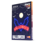 Neoon PLEXI LED HALLOWEEN sinine v&auml;rv punane v&auml;rv NNE17 Neolia
