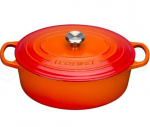 Le Creuset Signature Roaster oval 35cm oven red (21178350902430)