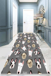 Kilimas (120 x 160) Chiens Grey Djt