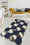 Kilimas (200 x 290) Circle - Gold