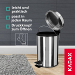 Pedaaliga vannitoa pr&uuml;gikast, 5 l