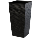 Lillepott vahet&uuml;kiga Lillepott 47 cm Must