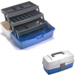 Kalastuskast Plastilys, 40x20x20 3 riiuliga