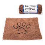 Sisenemine vaip - Dirty Dog - 75x50 cm - Punane - Ristk&uuml;likuline - Imav