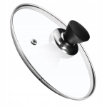 Klaaskaanega kate 26 cm poti, praepanni jaoks, universaalne, kuumakindel