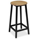 Flint Modern Oak loft t&ouml;&ouml;stuslik taburet