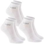 Sokid, Hi-Tec, Quarro Pack 3 paari, valge, 39