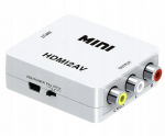 HDMI ja AV Audio RCA signaali konverter adapter