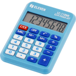 Eleven Lc110nr-bl kaasaskantav kalkulaator, sinine