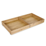 Voodialused sahtlid Littlesky Amelia, 160x80 cm, pruunid