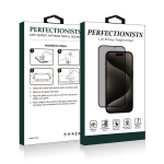 LCD kaitsev karastatud klaas 2.5D Privacy Perfectionists Apple iPhone 13 Pro must