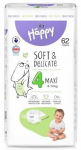 Bella Baby Happy Maxi 4 8-14kg M&auml;hkmed lastele, 62 tk