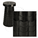 Kokkupandav turistitaburet (must) StoreGd