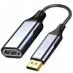 CO2 DISPLAYPORTI ADAPTER HDMI 2.0 DP - HDMI KAABEL FHD 240HZ 4K 60HZ HDR