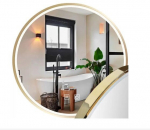 LED seinapeegel 70cm MMJ kuldne