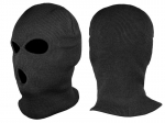 Balaclava koos salliga, Mil-Tec, Fine strick, Must