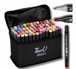 Happy People M80 Kahepoolsed markerid-vildikad, 80 tk