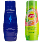 SodaStream isotooniline siirup 440ml+Lipton Ice Tea roheline tee tsitrusviljadega 440ml