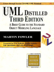 UML Distilled: A Brief Guide to the Standard Object Modeling Language 3rd edition