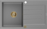 Graniidist k&ouml;&ouml;givalamu Mexen Bruno koos sifooniga, Grey/Gold
