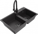 Graniidist k&ouml;&ouml;givalamu Mexen Tomas koos segisti ja sifooniga, must