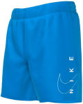 Short de bain - NIKE - 4 Volley - Bleu Clair - Imperm&eacute;able - Enfant Gar&ccedil;on