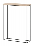 Konsoollaud ADRK Furniture Sili, must/pruun