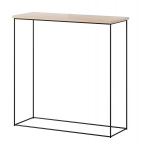 Konsoollaud ADRK Furniture Milan, must/pruun