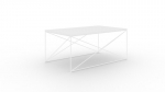 Kohvilaud ADRK Furniture Dante, valge