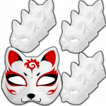 Tee-seda-ise kassi stiilis n&auml;omask, 10 tk.