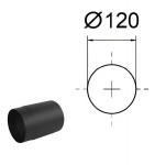 Suitsutoru 2 mm, D-120 mm, L-250 mm