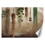 Fototapeedid, Rippuvad lehed scandi boho